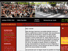 Tablet Screenshot of amigosdelpedal.com.ar